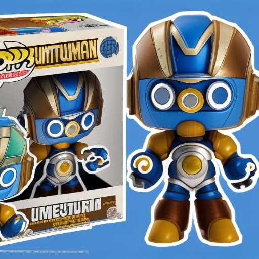 Steampunk MegaMan. Funko pop