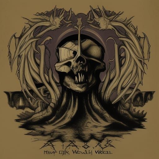 Doom Metal Album Cover Art