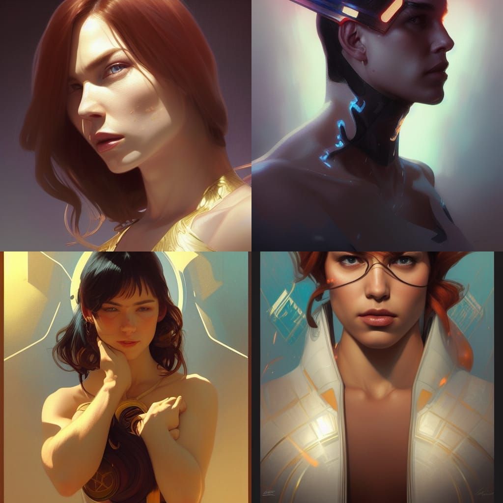 Hyperdetailed Portrait of a World Champion