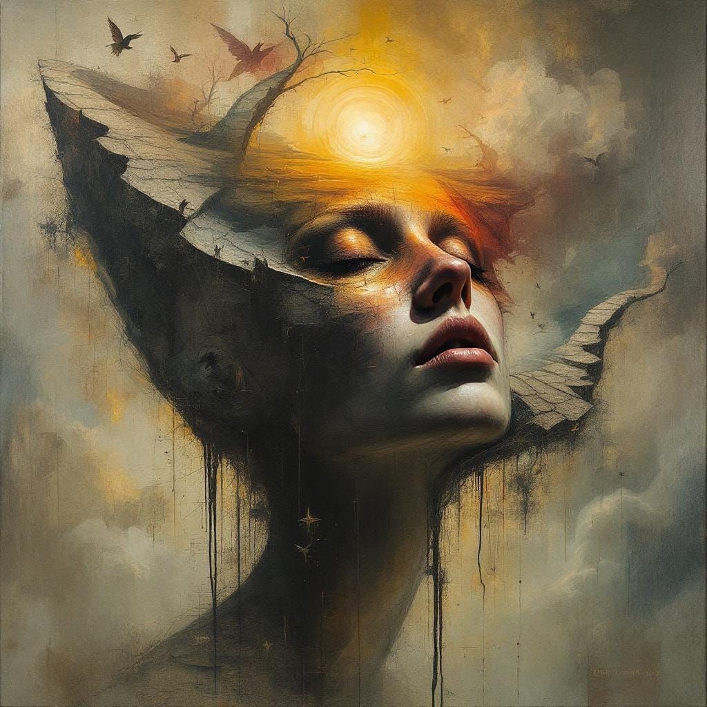 Surreal Dreamer: Symbiosis of Abstract and Baroque Art