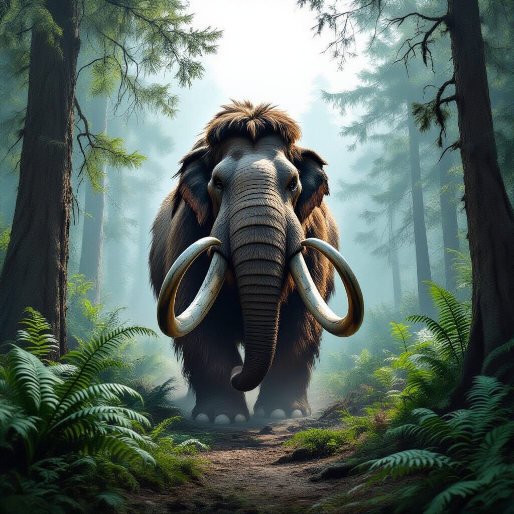 Majestic Woolly Mammoth