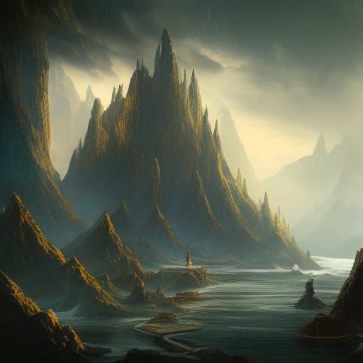 Fantastical Matte Painting: A New Beginning