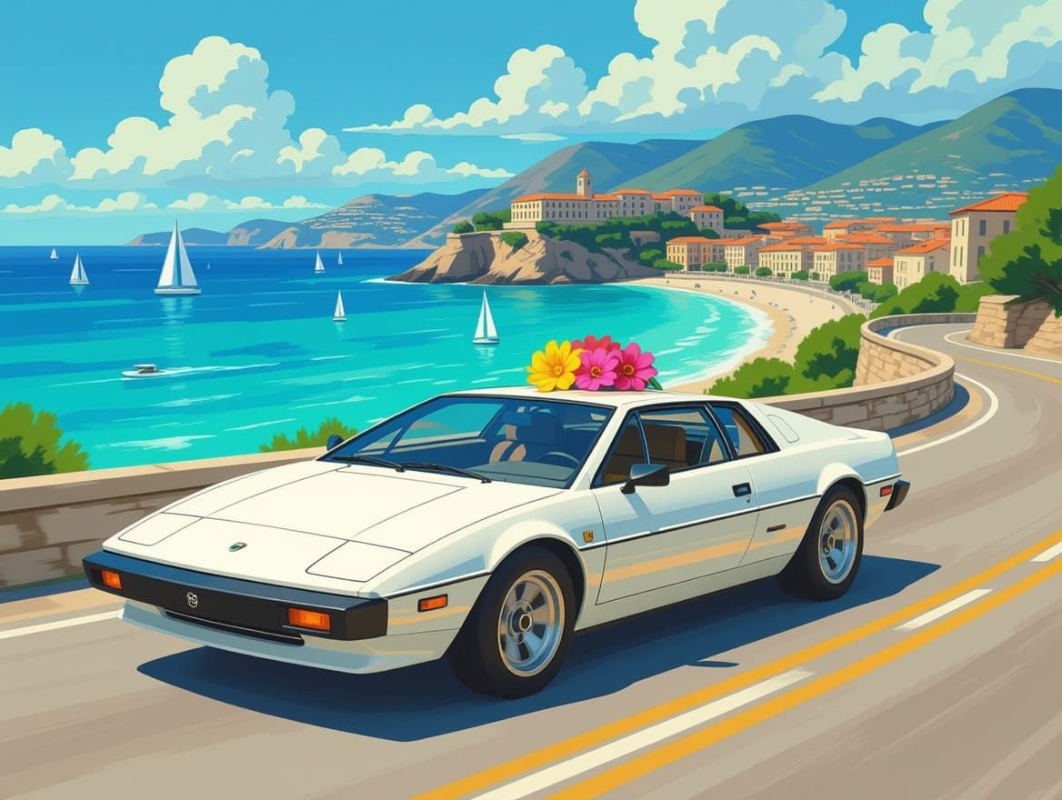 Lotus Esprit in Vibrant Floral Style