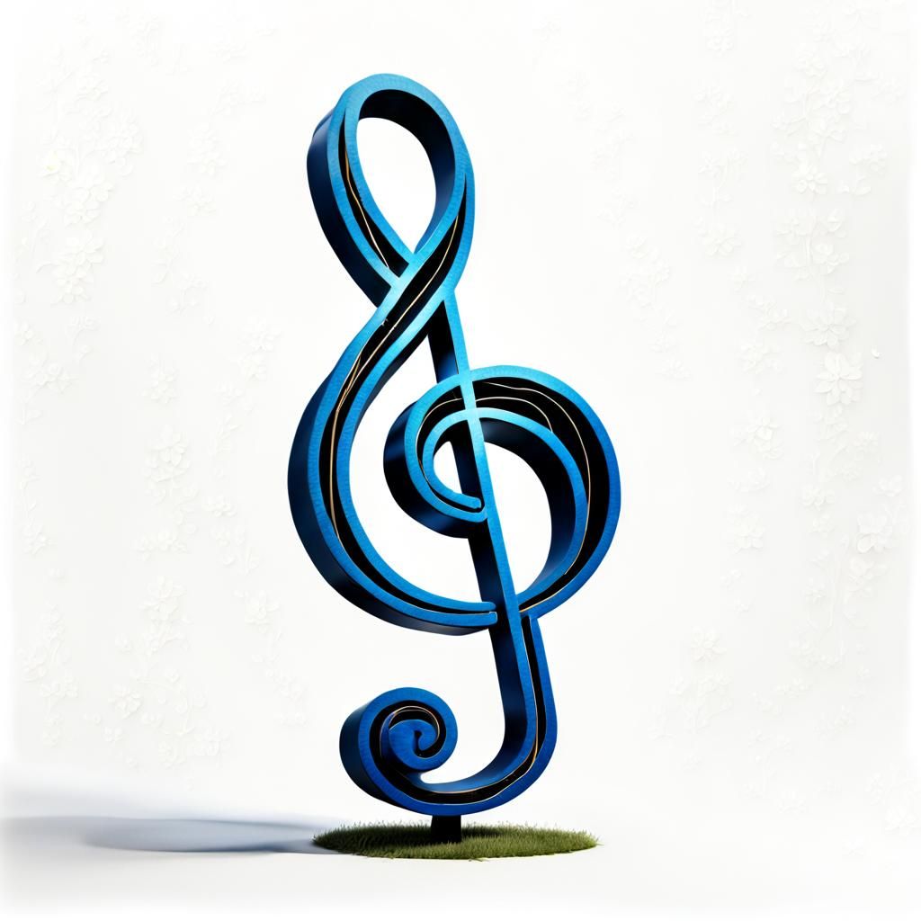 Treble Clef Chair: A Musical Design