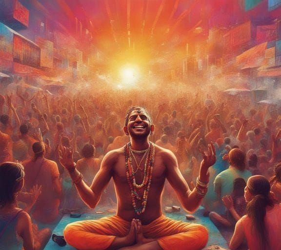 A festival in India!