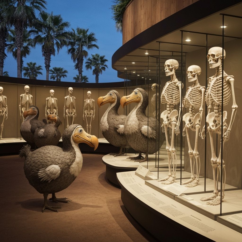 Dodo Birds Dominate Museum Exhibit
