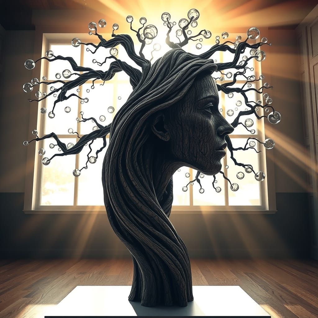 The woman