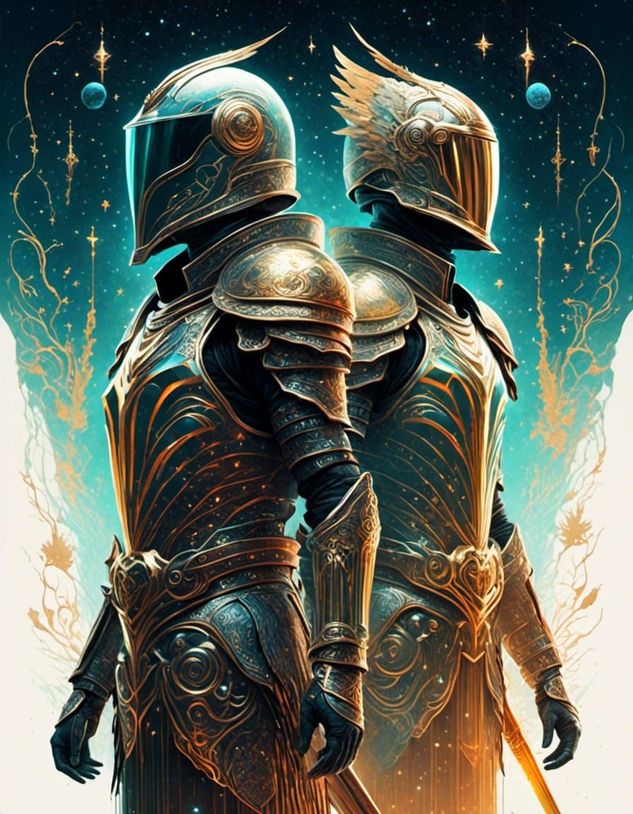 Constellation Knights with Aurora Armor