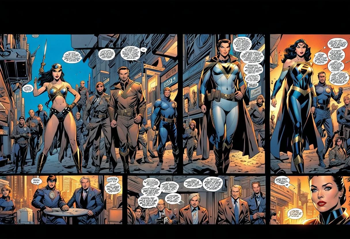 Gal Gadot as Archaeologist in Comic Book Art