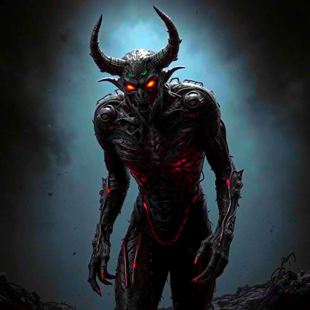 Horrific Demonic Deadite: A Dark Masterpiece