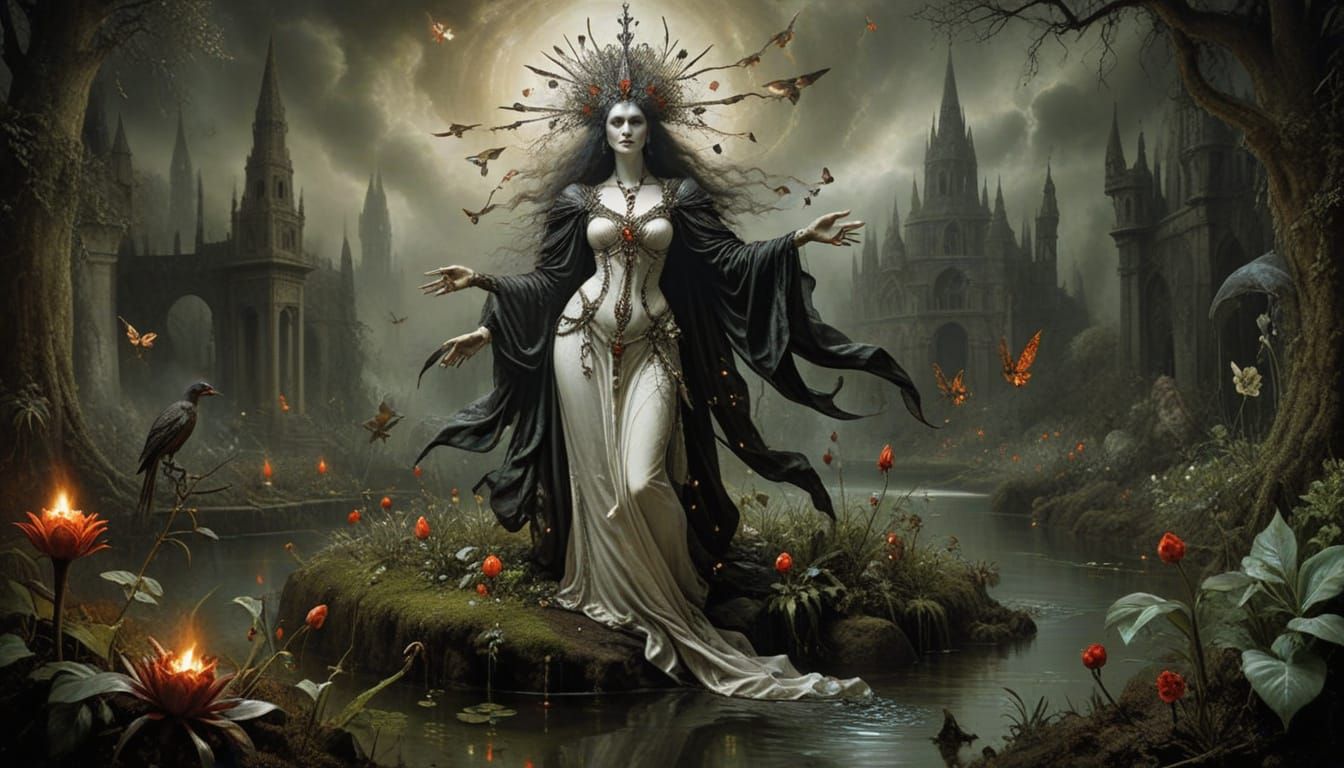 Whimsical Alchemy Garden of Paracelsus