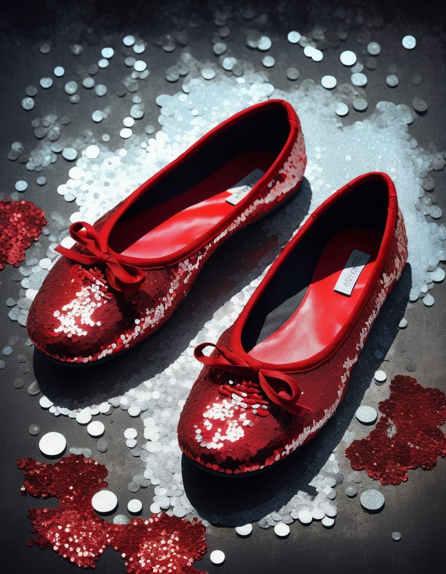 Sequin Slippers