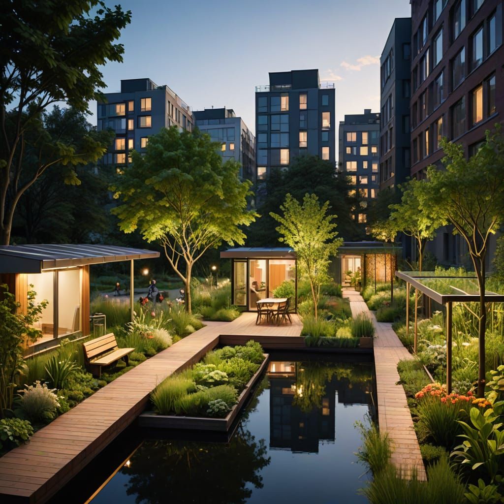 Urban Garden Design for Biodiversity and Sustainability