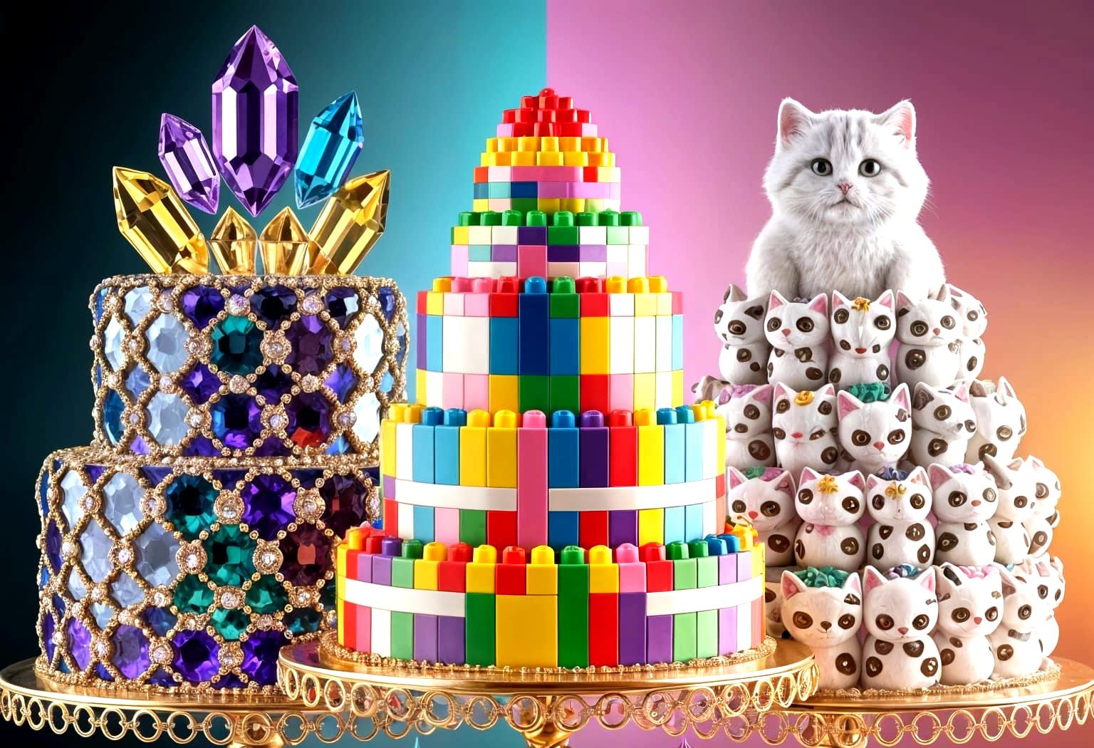 Gemstone, LEGO, and Cat Cakes: Fantasy Concept Art