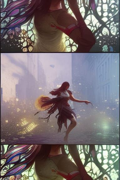 Dynamic Abstract Concept Art in Unreal Engine 5