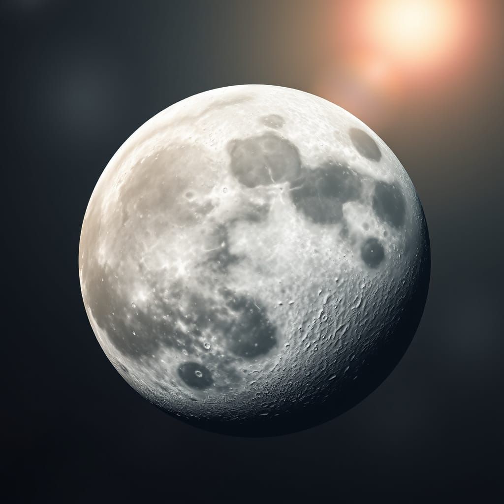 Celestial Wonder: Lunar Surface in Exquisite Detail