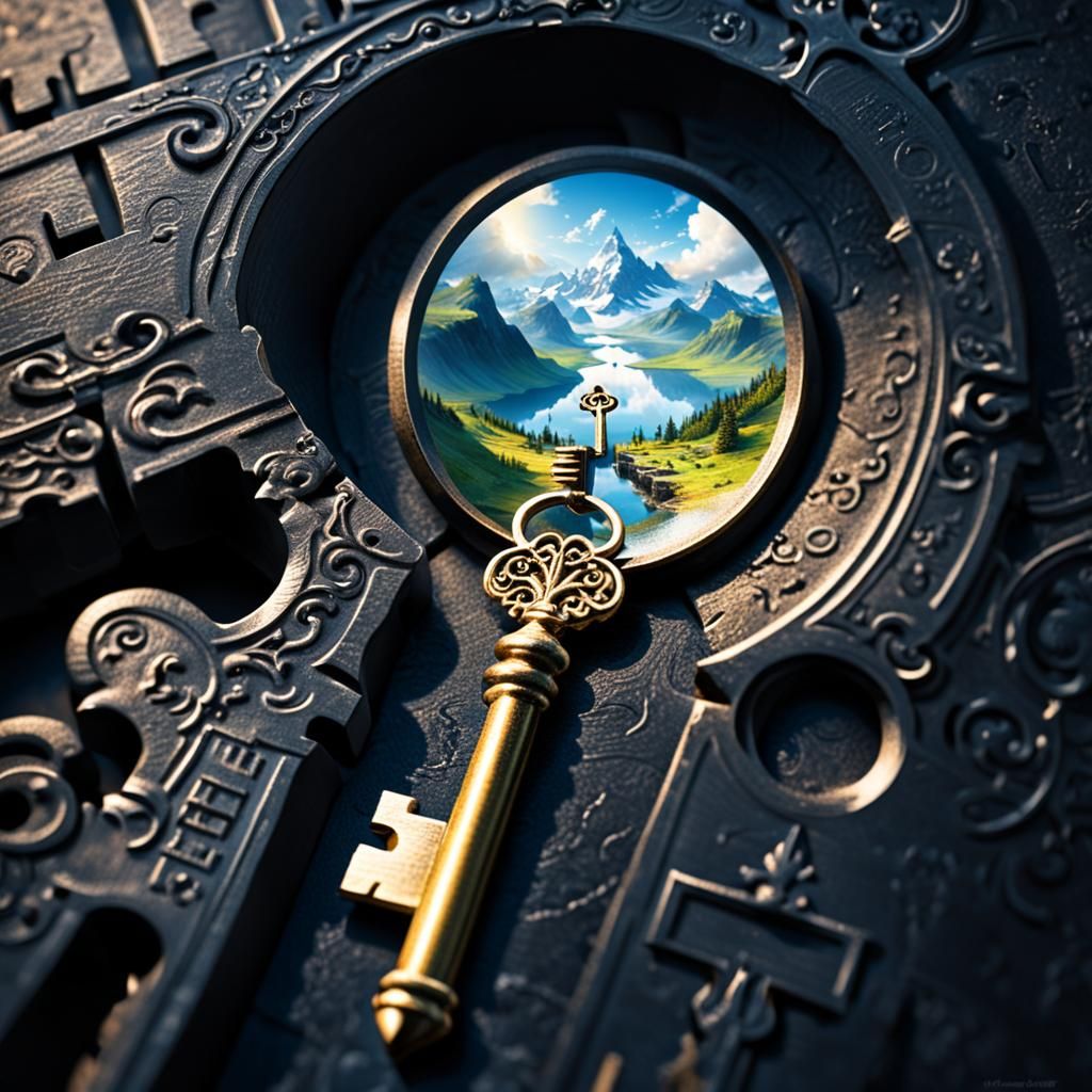 Keyhole View Reveals a Vibrant New World