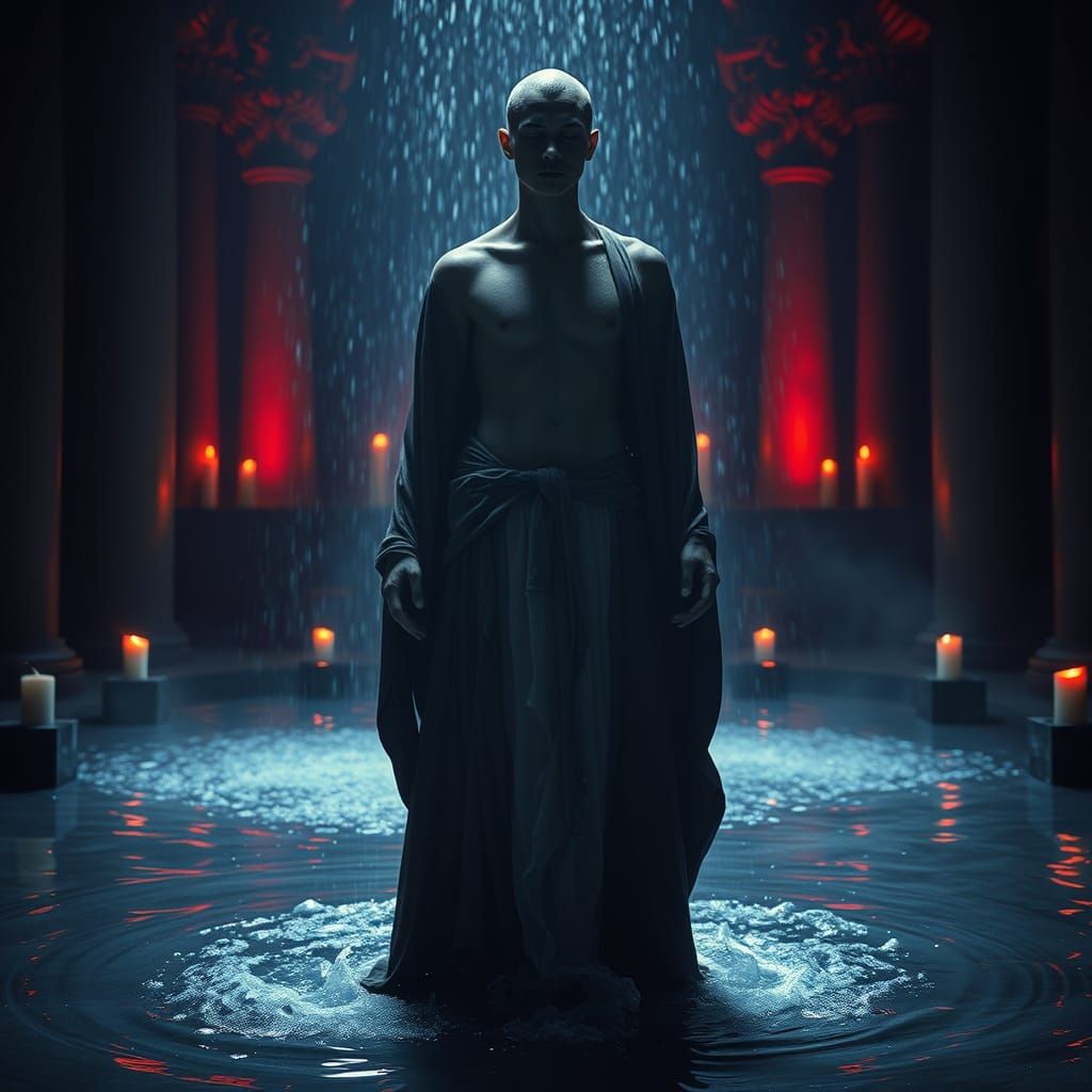 Mystical Entity in Sacred Trance