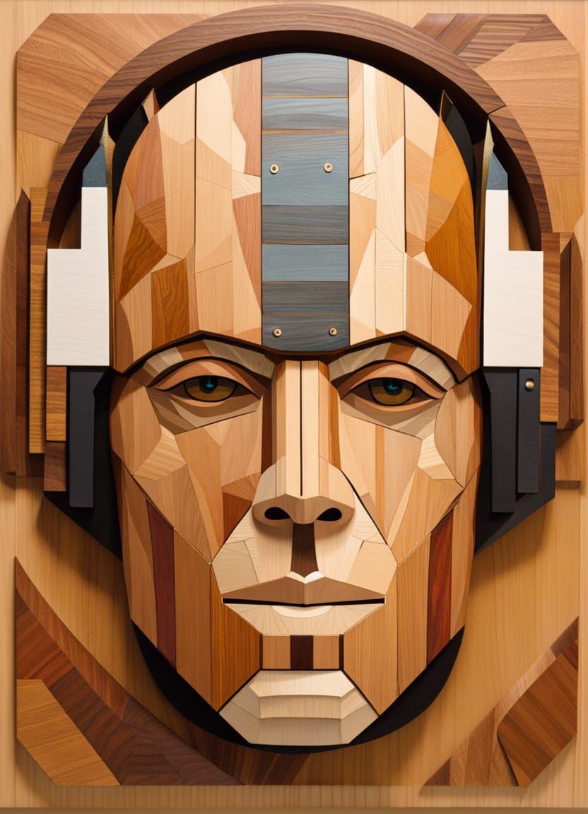 Wooden face