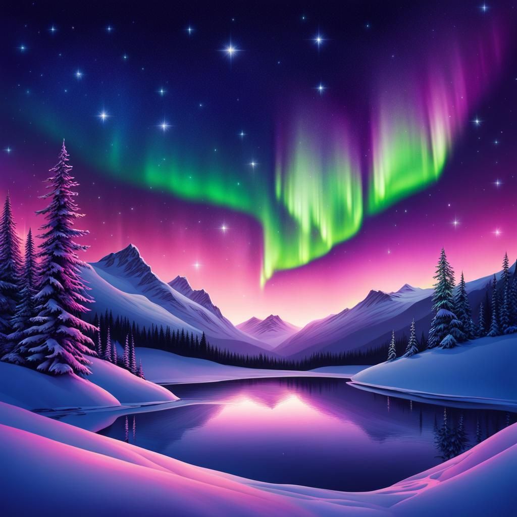 Northern lights - Aurora Borealis
