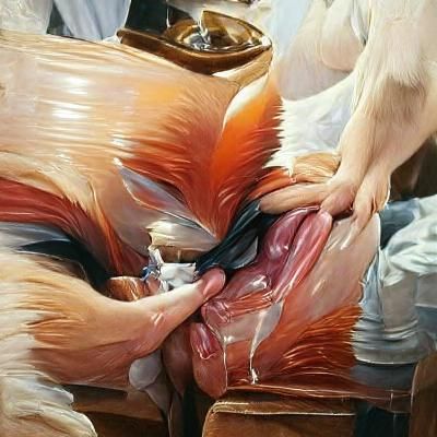 Cartoon Dog as Oil Painting by Gurney