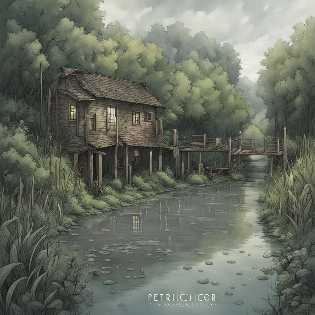 Abstract Rendering of Petrichor Scent