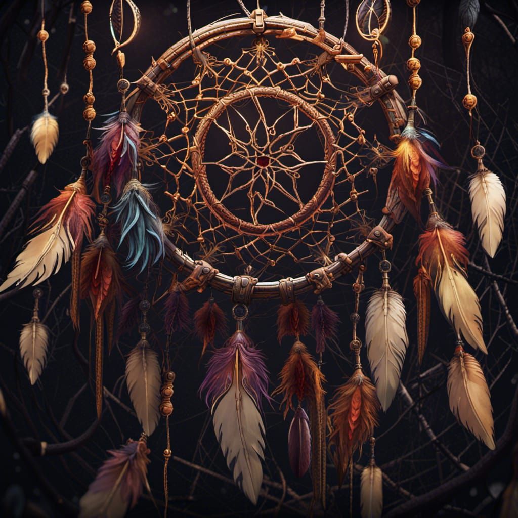 Dark Fantasy Dream Catcher Concept Art