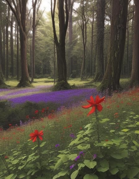 Wildflower Meadow with Insects