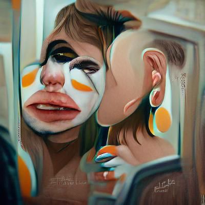 Lyrical Beauty: An Oil Painting