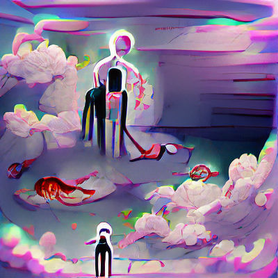 Abstract Afterlife: Ethereal Transition