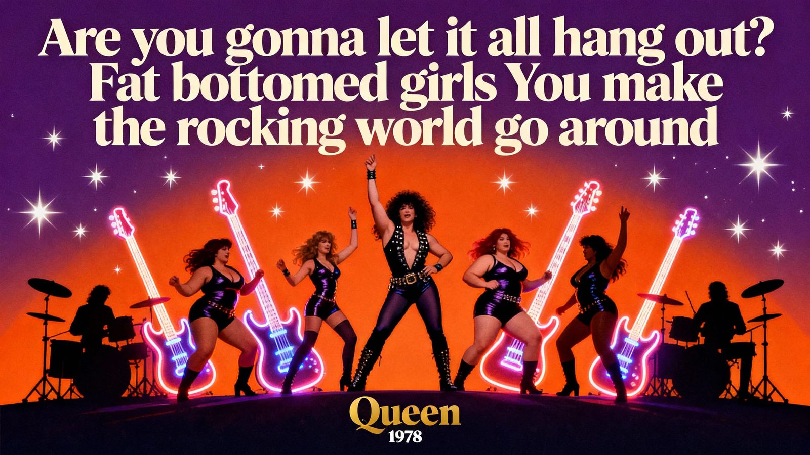 Fat Bottomed Girls Rocking the World