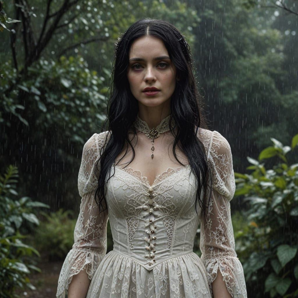 Gothic Romance in Victorian Elegance