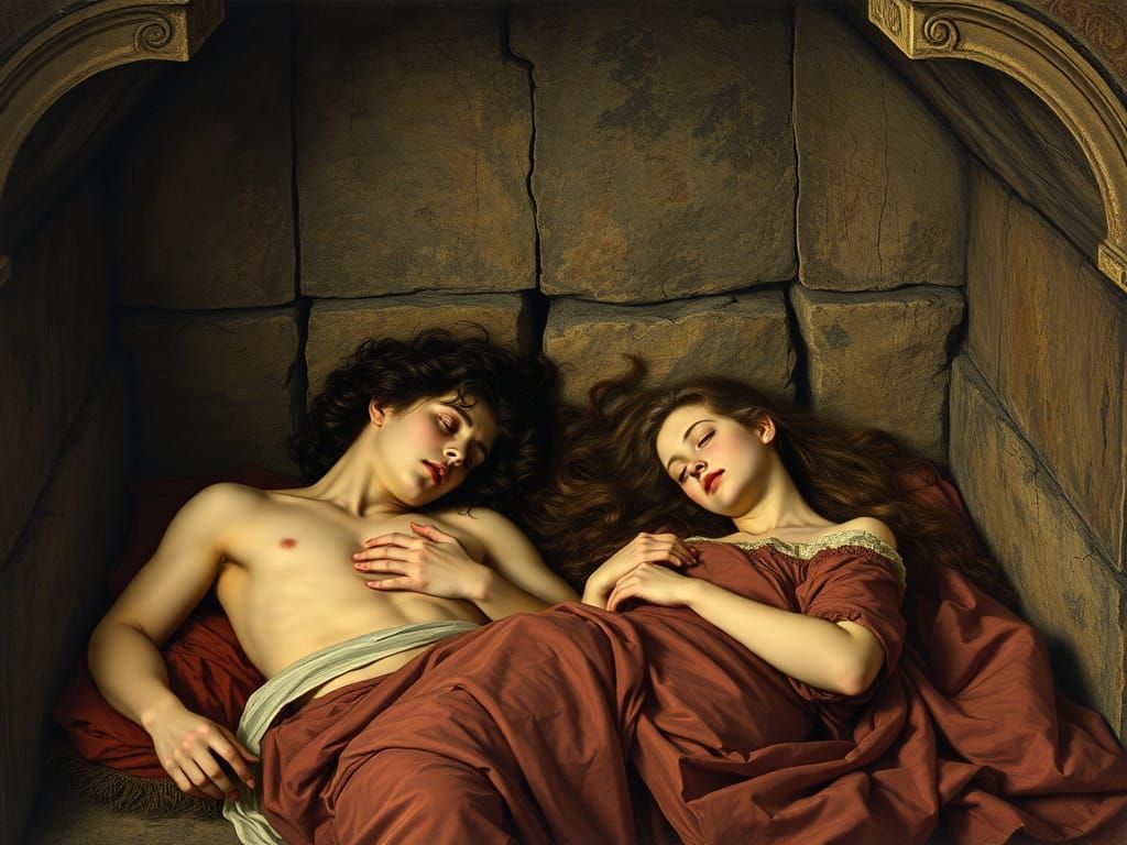 Romeo and Juliet in a Victorian Aesthetic