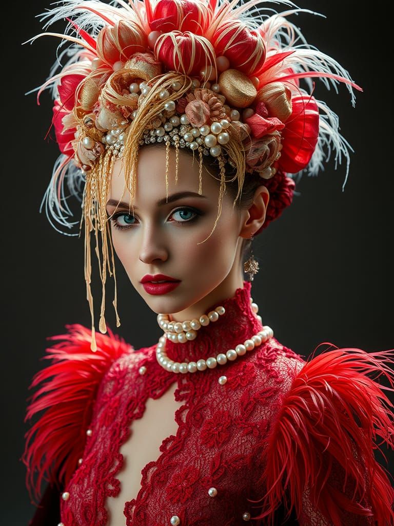 Couture in Collapse: Molten Hot Glue Gown