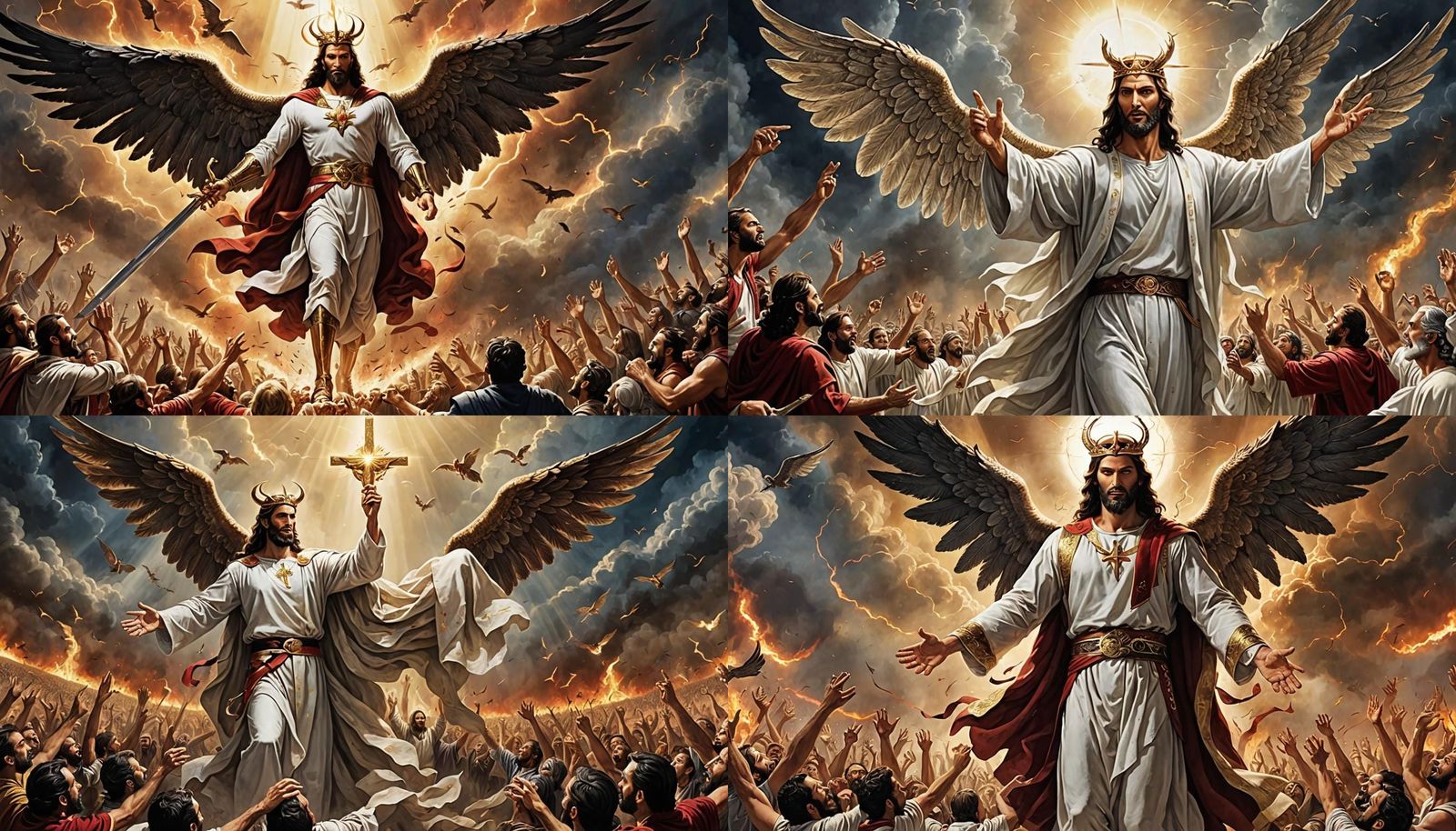 Lucifer's Fall: A Divine Battle Unfolds