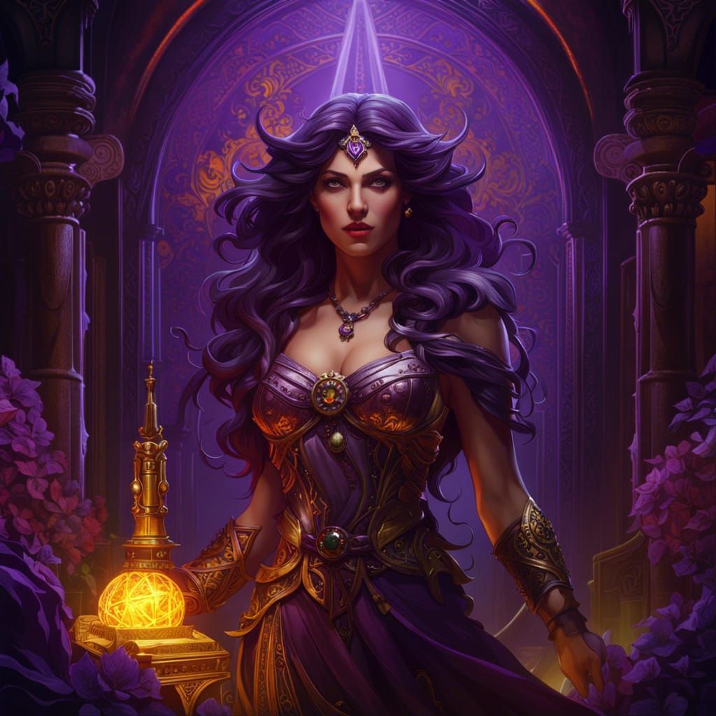 Cursed Dark Fantasy Illustration in 8k Resolution