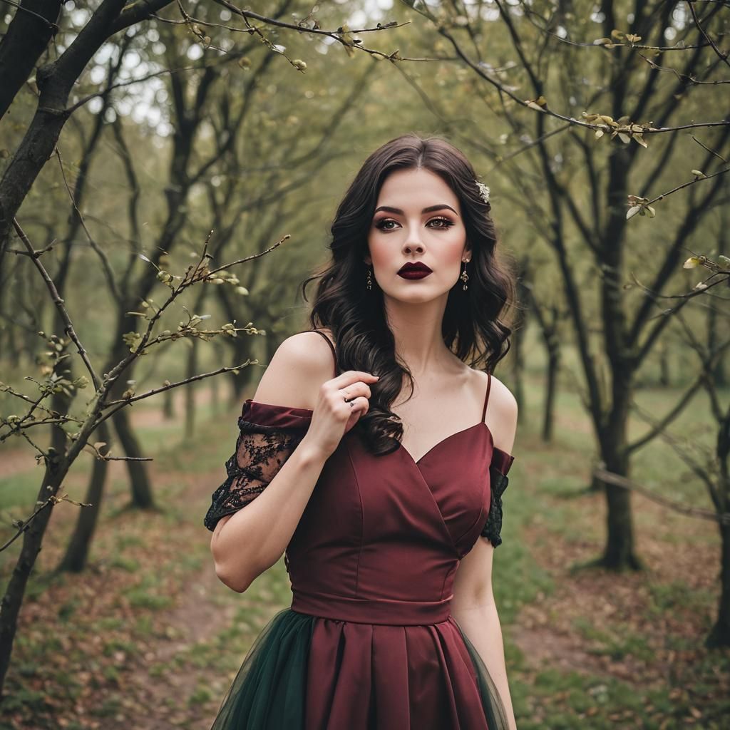 Sensual Woman in Lying Position, Professional Photography