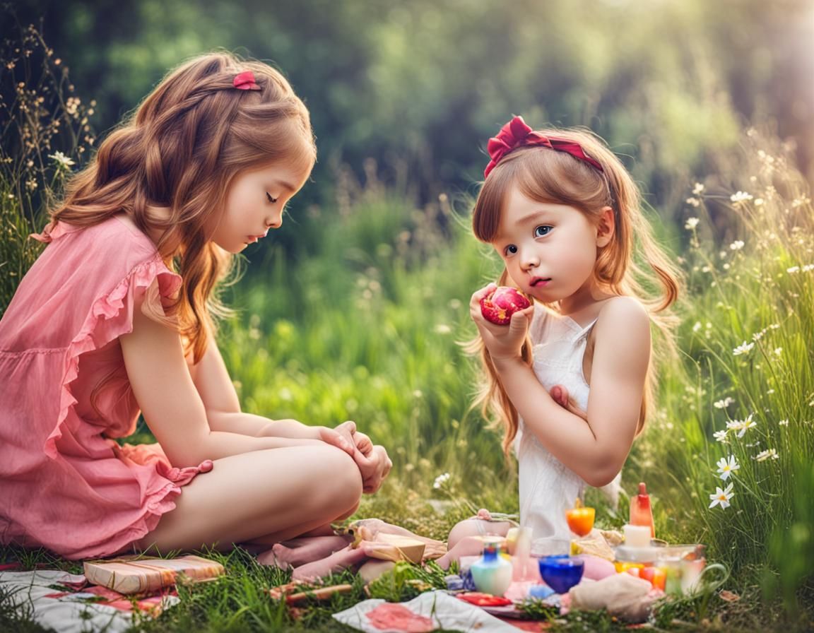 Furry Jazz Musicians in a Post-Impressionistic Scene