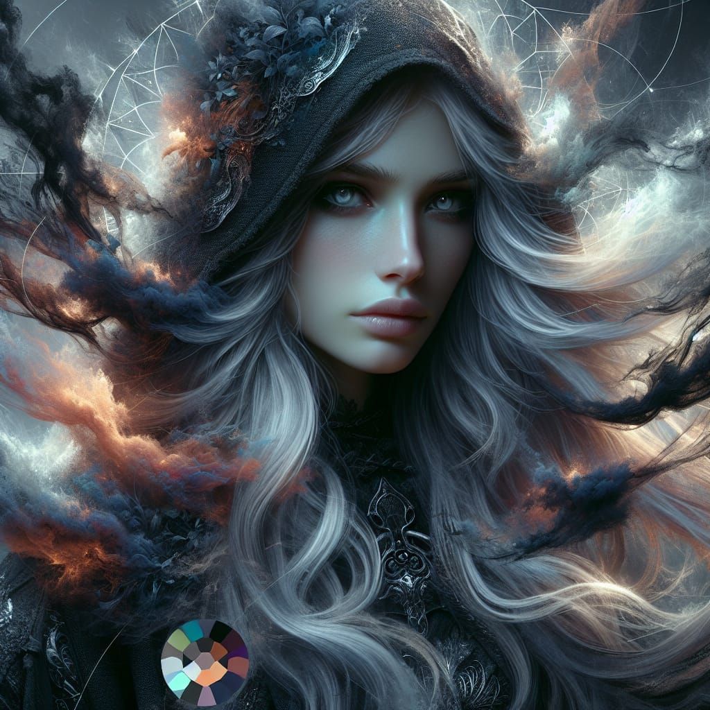 Ethereal Assassin in Dark Fantasy Concept Art