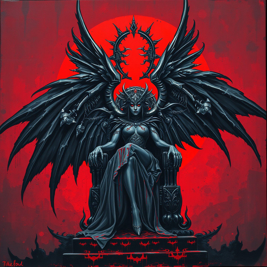 Sovereign of Shadows Ascends: Graffiti Art Throne