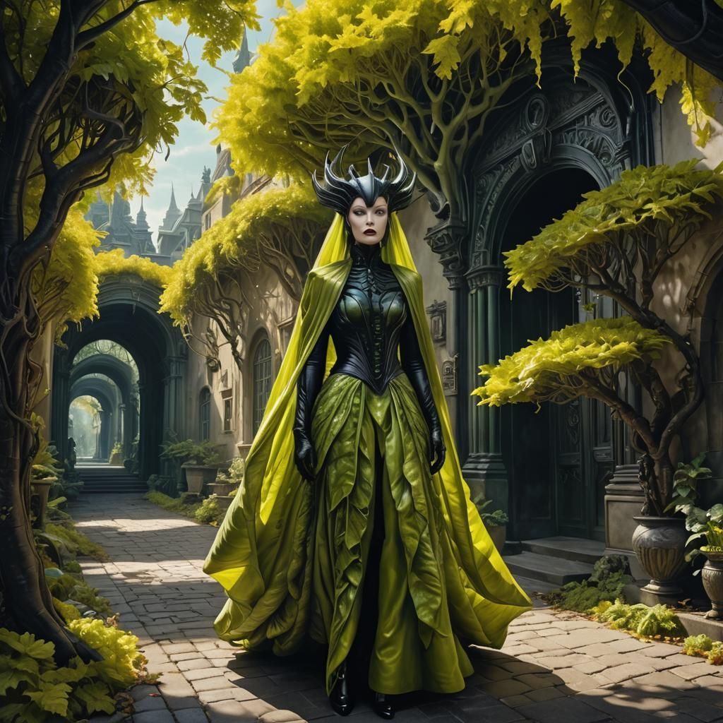 H.R. Giger Queen of yellow cabbage