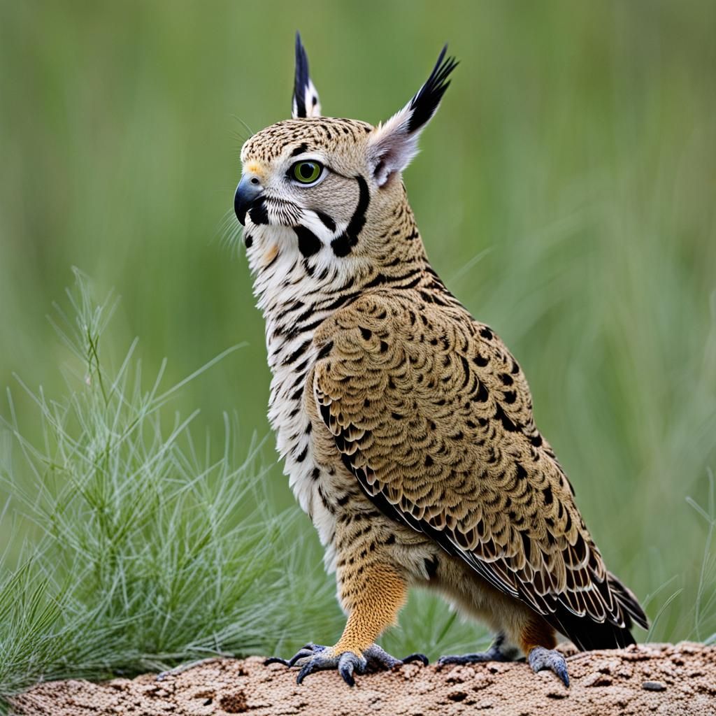 Gopher Parrot Bobcat Generated by AI