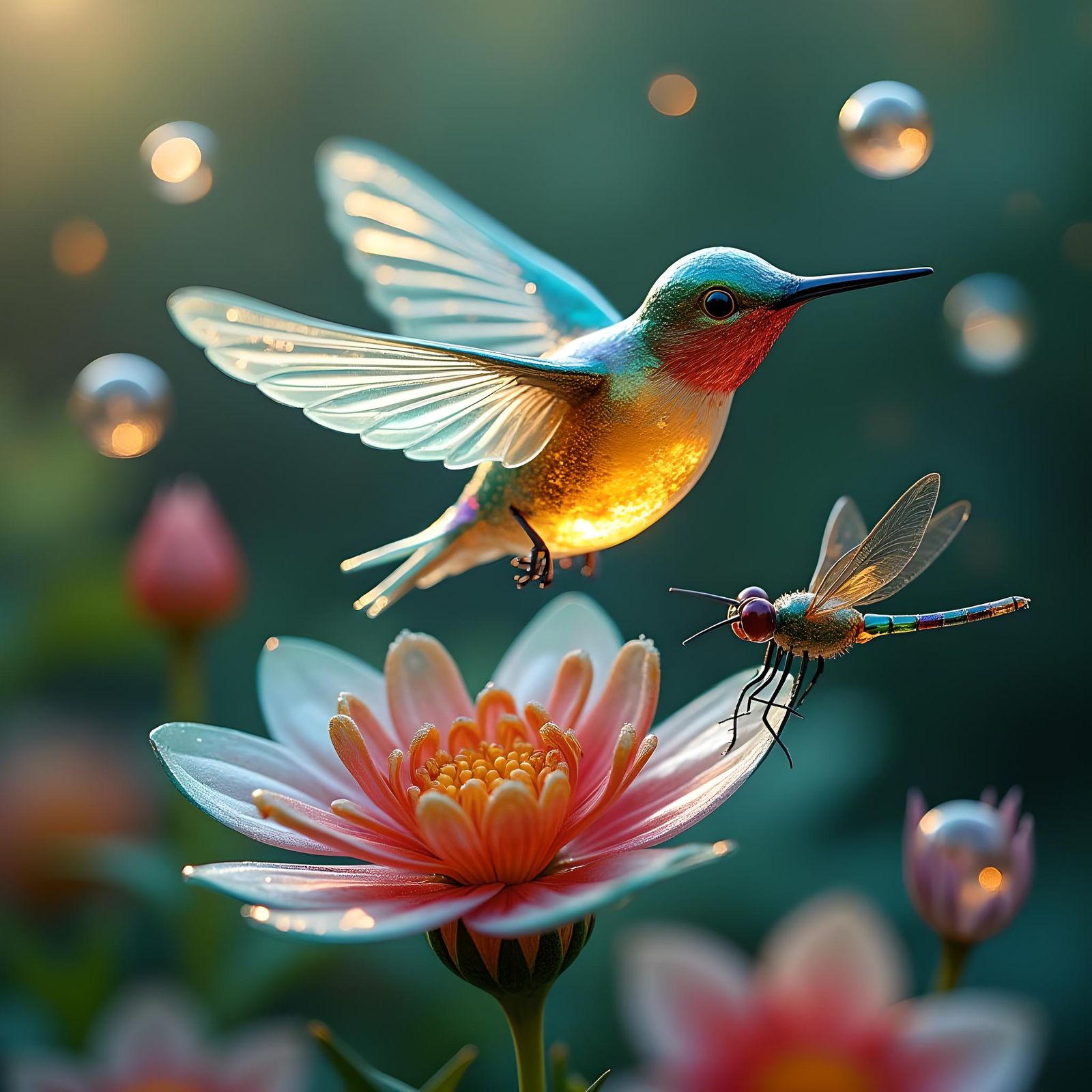 Ethereal Glass Menagerie: Alchemy in Art