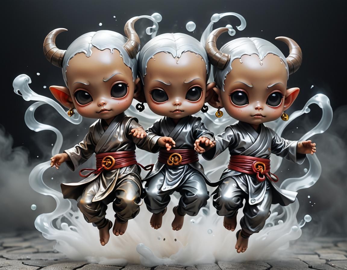 When Chibi monks go on Spring Break, anything can happen