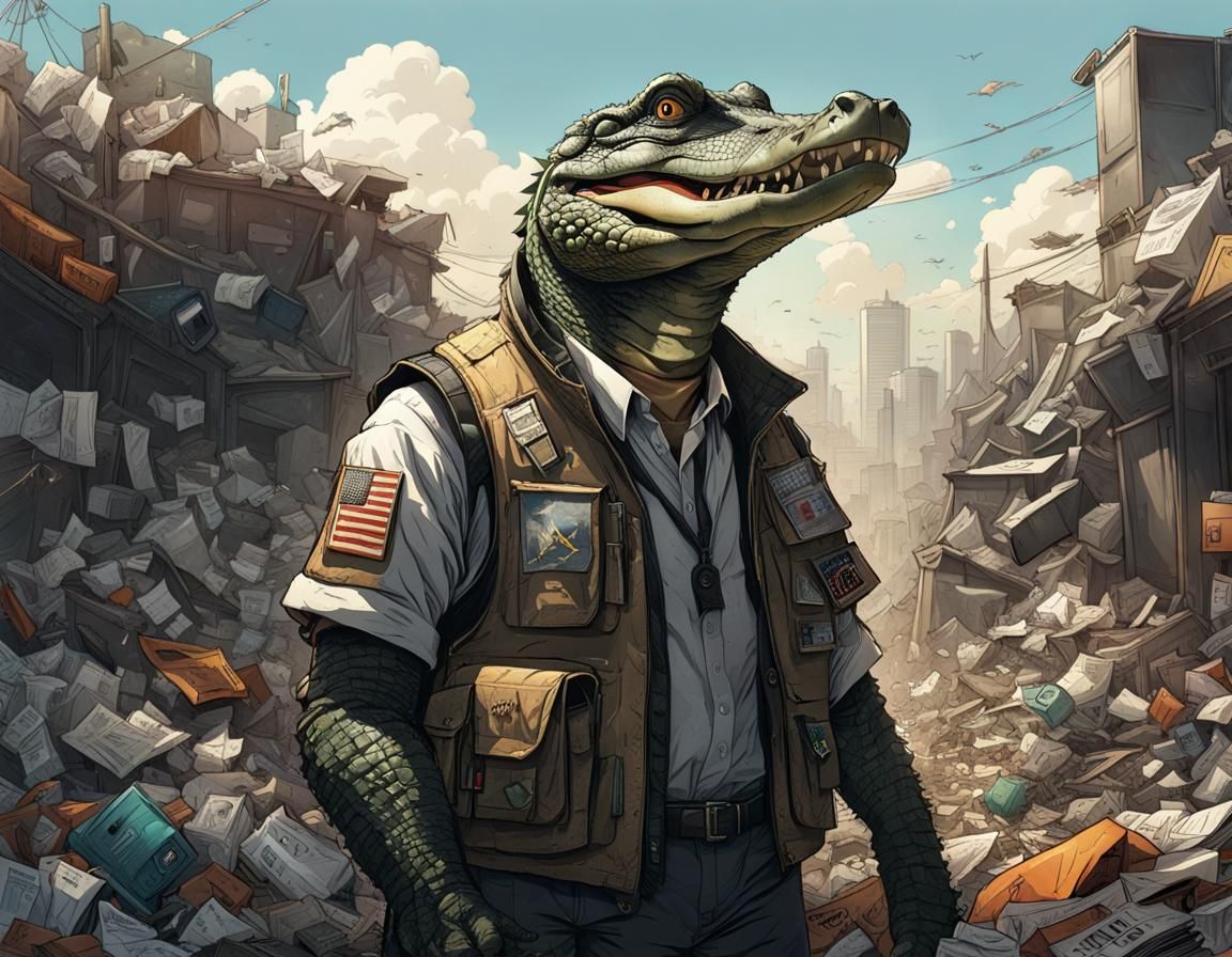 In-Mess-tigator Investigators / Alligator