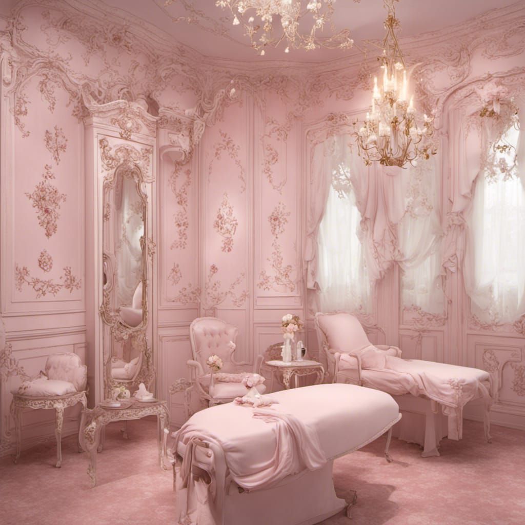Rococo Fairy Salon Interior Design