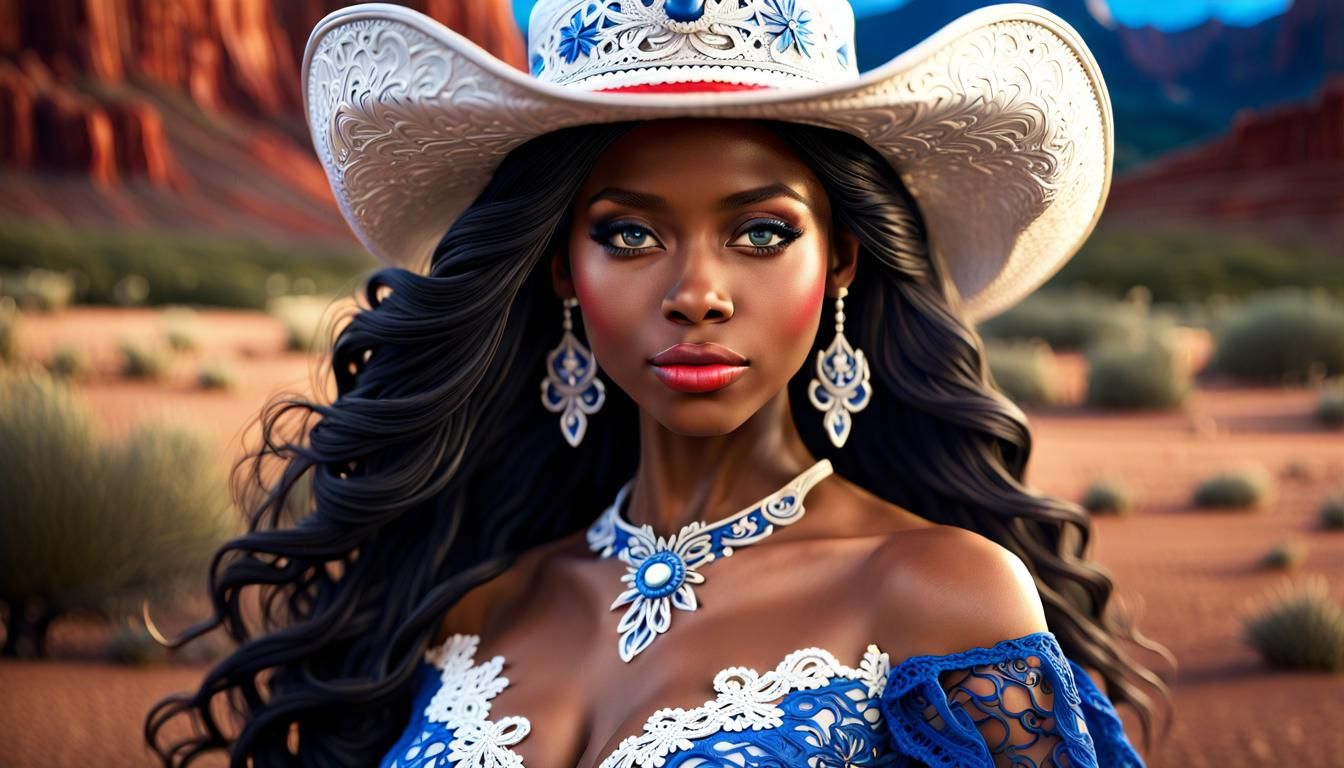 Texas Beauty Queen in Hyper-Realistic Detail