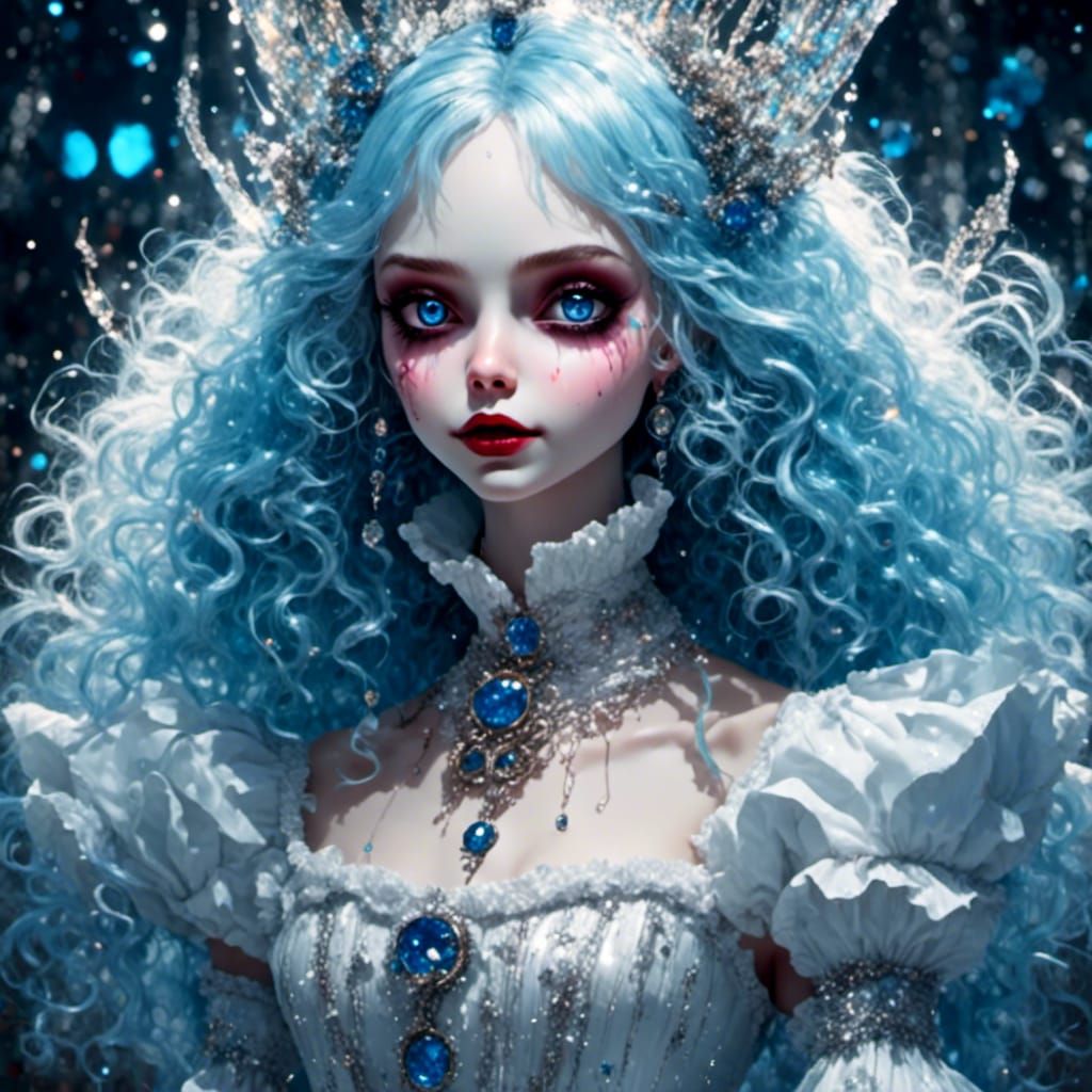Icy Alice Marionette Digital Art