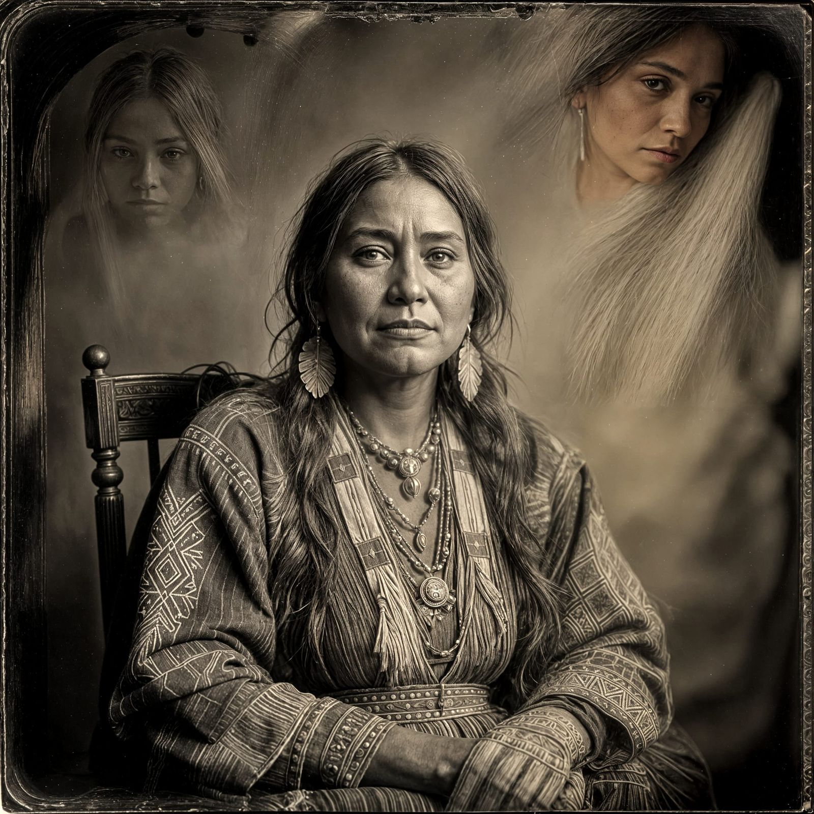 Buffalo Woman: Wet Plate Portrait of Lucille Rodriguez