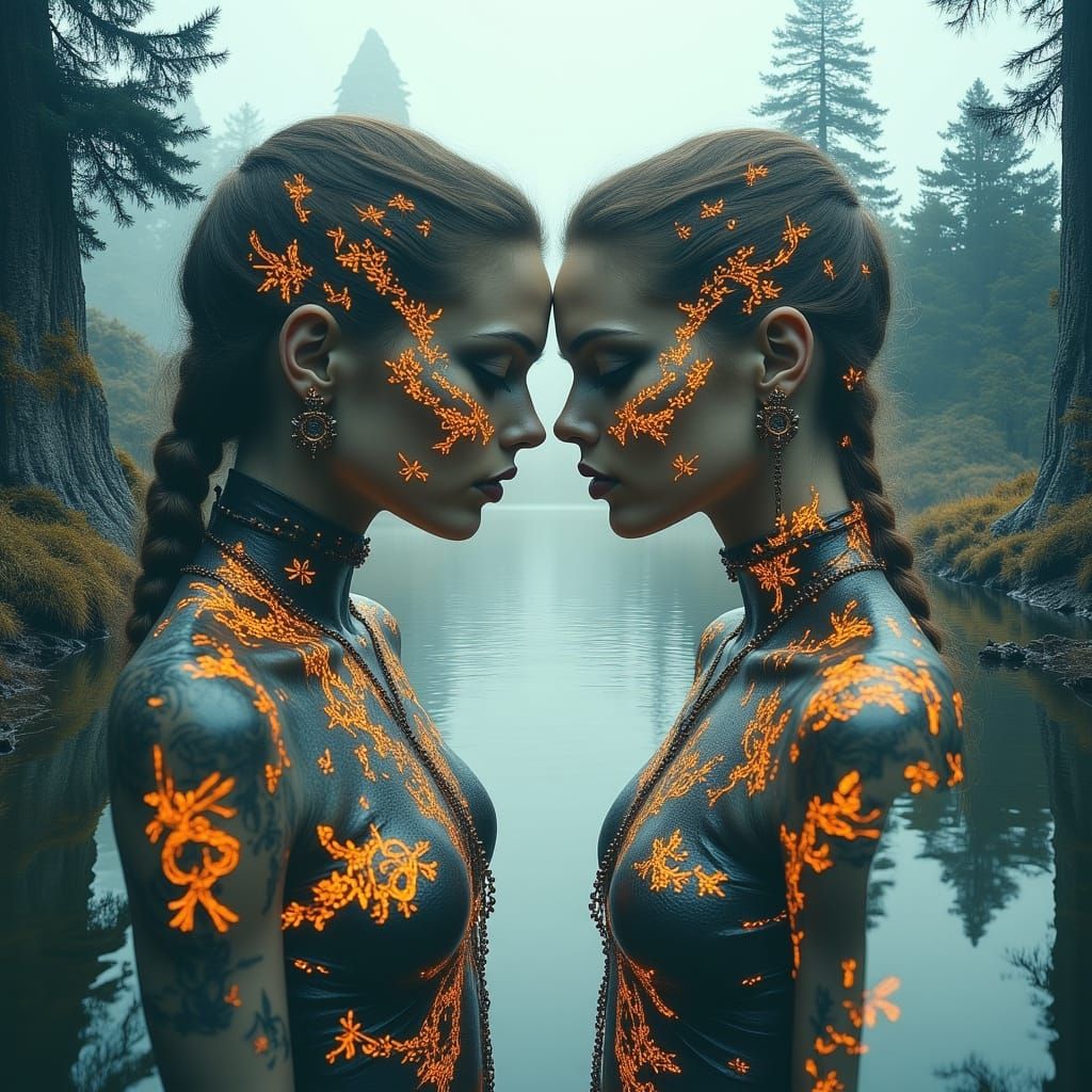 Shieldmaidens in Ethereal Harmony